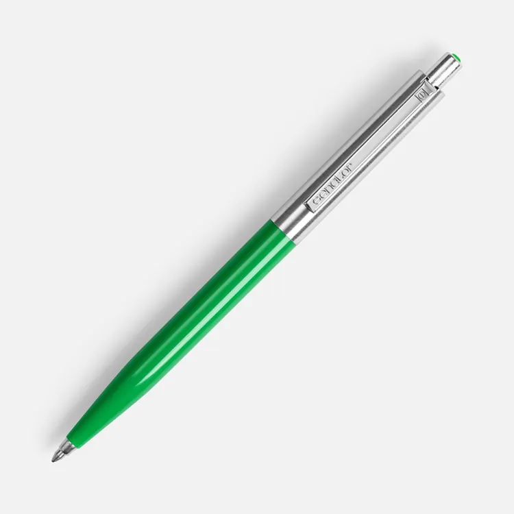 Ручка шариковая Senator Point Metal, ver.2, зеленая арт.23317.90