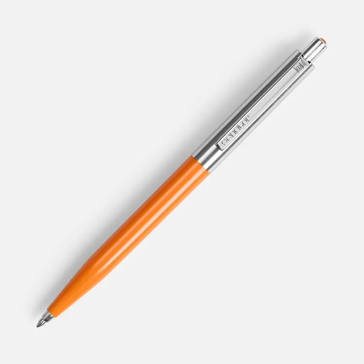 Ручка шариковая Senator Point Metal, ver.2, оранжевая арт.23317.20