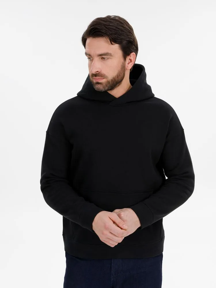 Худи оверсайз унисекс Snuggie, черное арт.18405.30