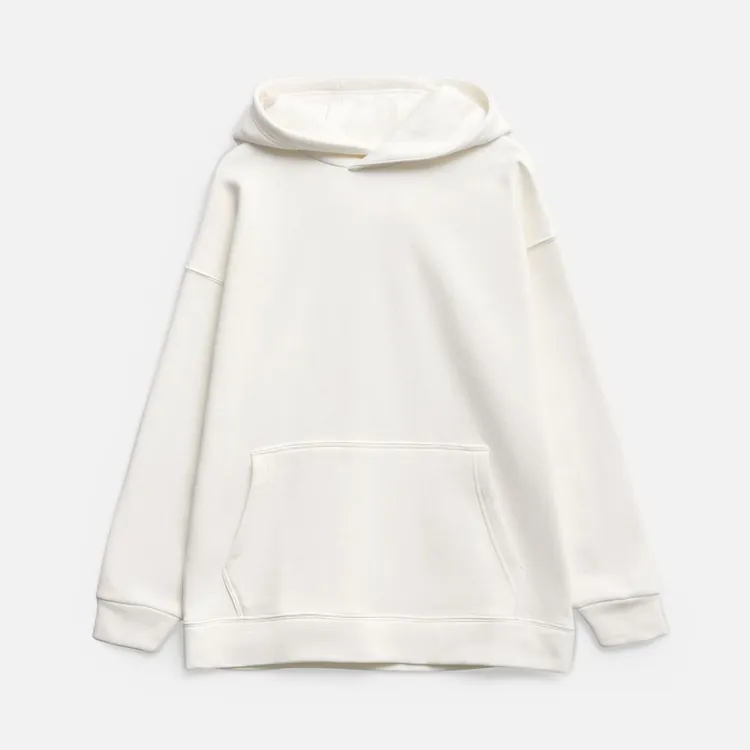 Худи оверсайз унисекс Snuggie, молочно-белое арт.18405.60