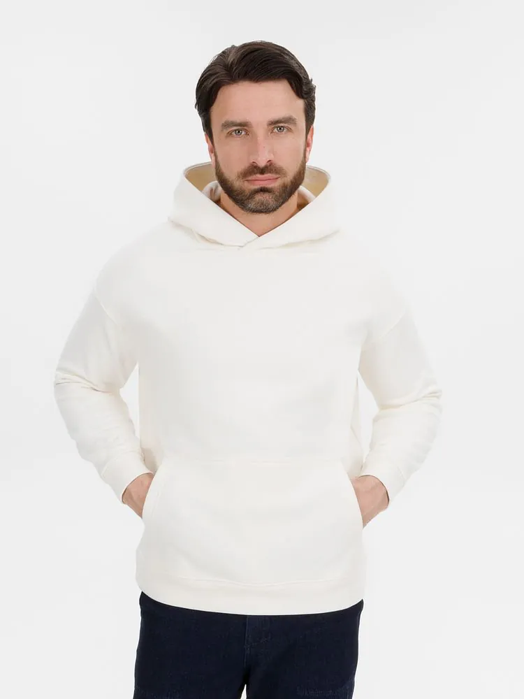 Худи оверсайз унисекс Snuggie, молочно-белое арт.18405.60