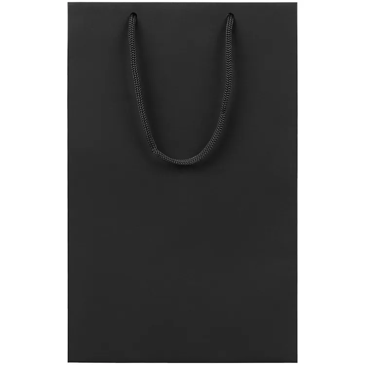 Пакет бумажный Porta S, вертикальный, черный арт.18425.30