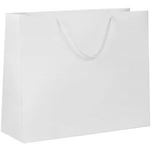 Пакет бумажный с ламинацией Lami Tote L, белый арт.18439.60