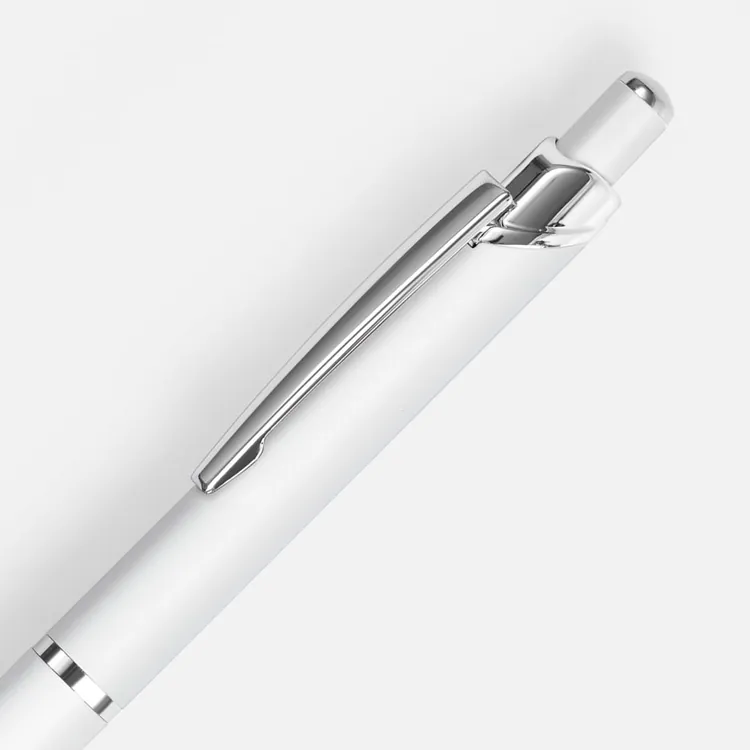 Ручка шариковая Chromos Soft Touch, белая арт.17694.60