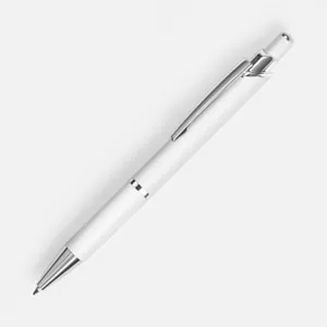 Ручка шариковая Chromos Soft Touch, белая арт.17694.60