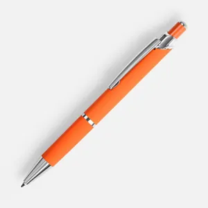 Ручка шариковая Chromos Soft Touch, оранжевая арт.17694.20