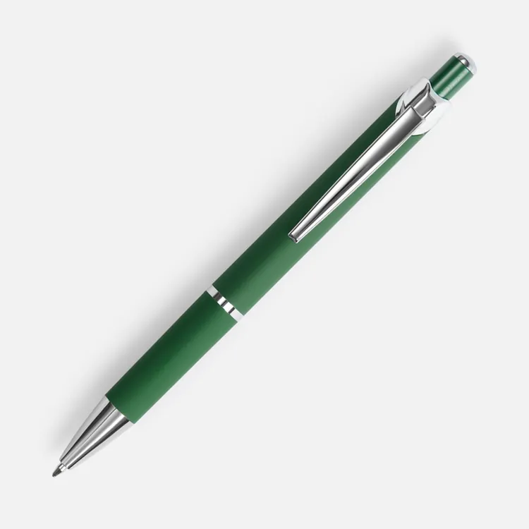 Ручка шариковая Chromos Soft Touch, зеленая арт.17694.90