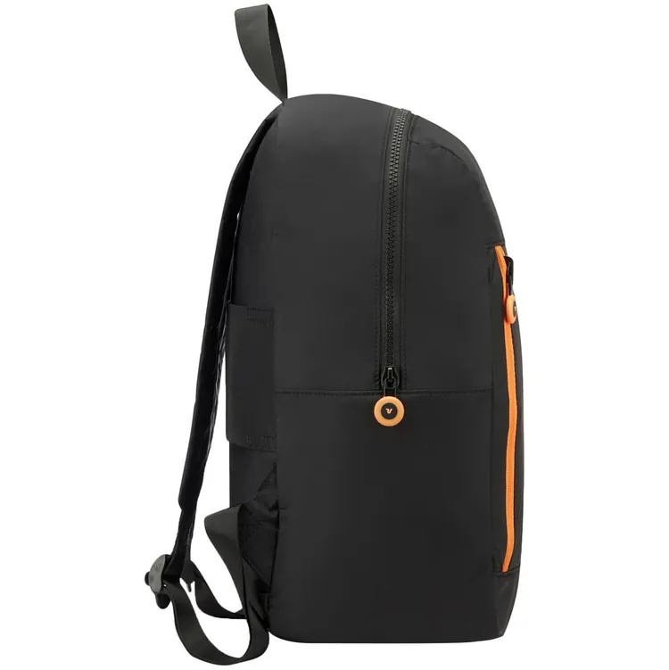 Складной рюкзак Compact Neon, черный с оранжевым арт.16852.31
