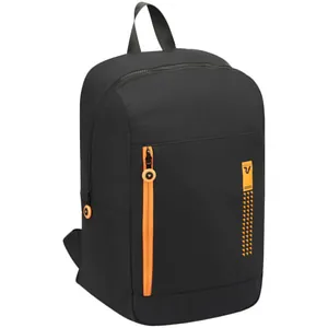 Складной рюкзак Compact Neon, черный с оранжевым арт.16852.31