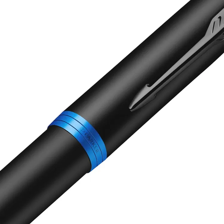 Ручка шариковая Parker IM Professionals Marine Blue BT, черная с синим арт.17304.40