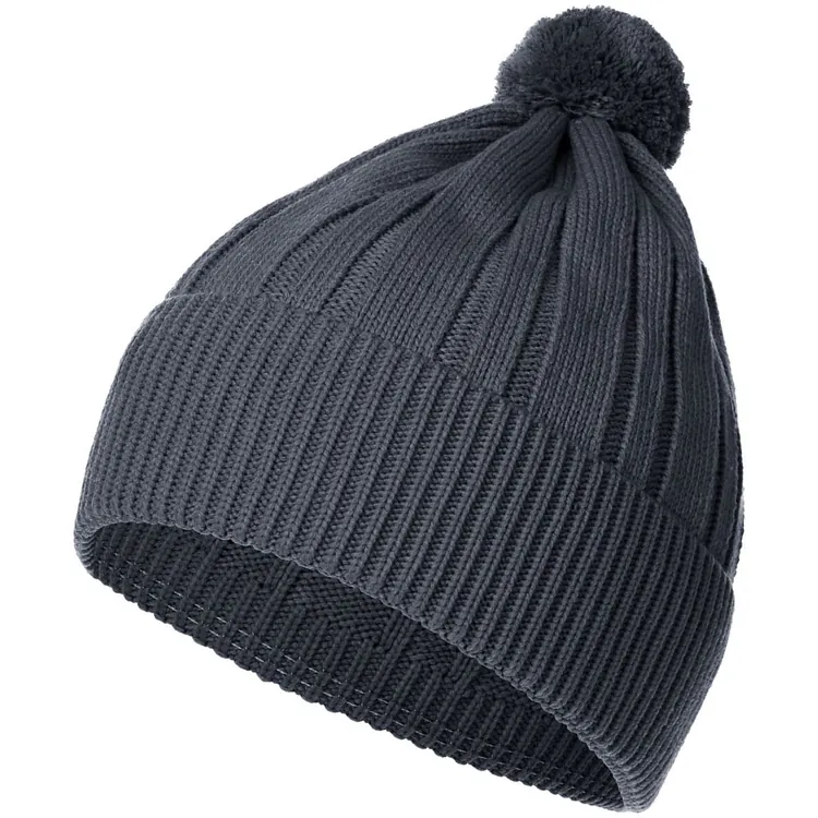 Шапка Knit Beat, серая (графит) арт.19891.29