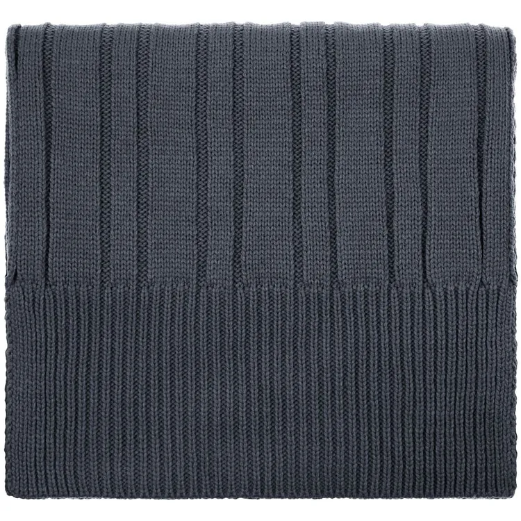 Шарф Knit Beat, серый (графит) арт.19892.29