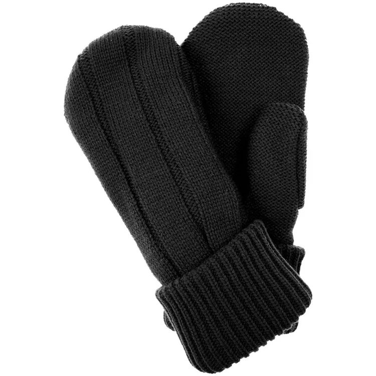 Варежки Knit Beat, черные арт.19893.30