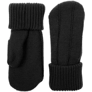 Варежки Knit Beat, черные арт.19893.30