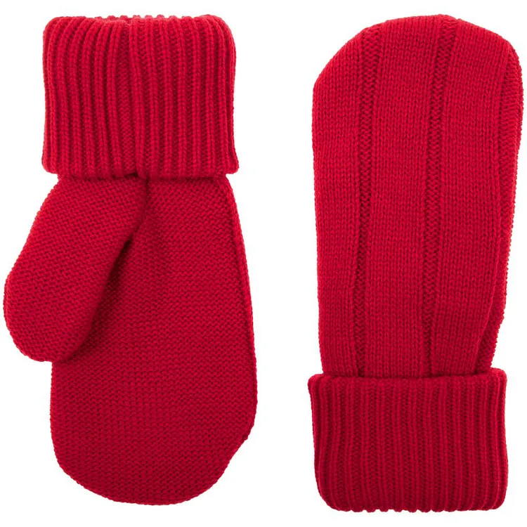 Варежки Knit Beat, красные арт.19893.50