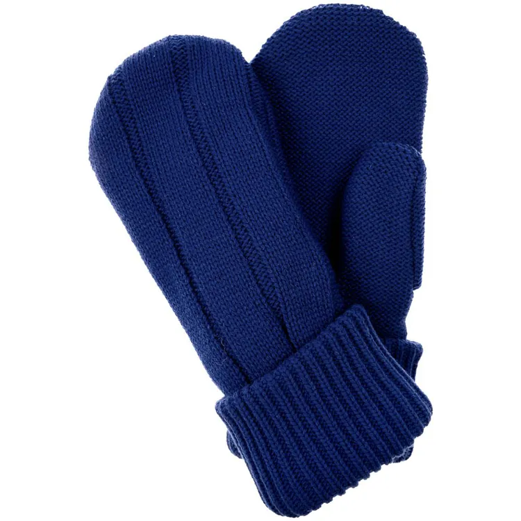 Варежки Knit Beat, темно-синие арт.19893.41