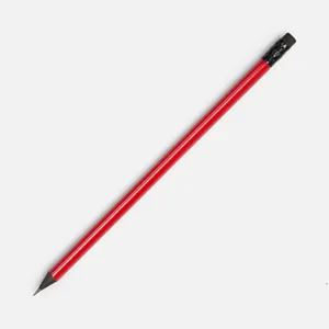 Карандаш простой Triangle Black с ластиком, красный арт.20555.50