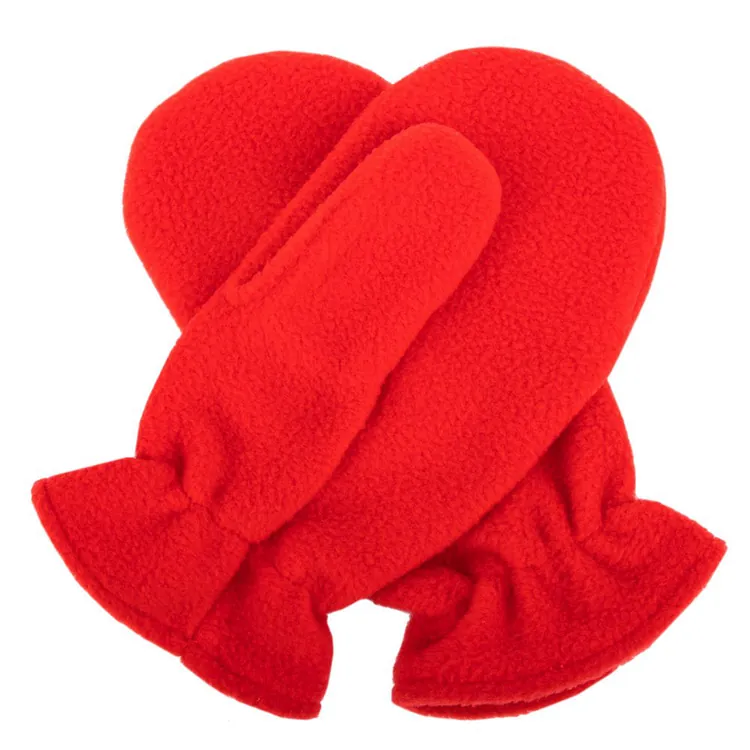 Варежки Fleecy, красные арт.17483.50