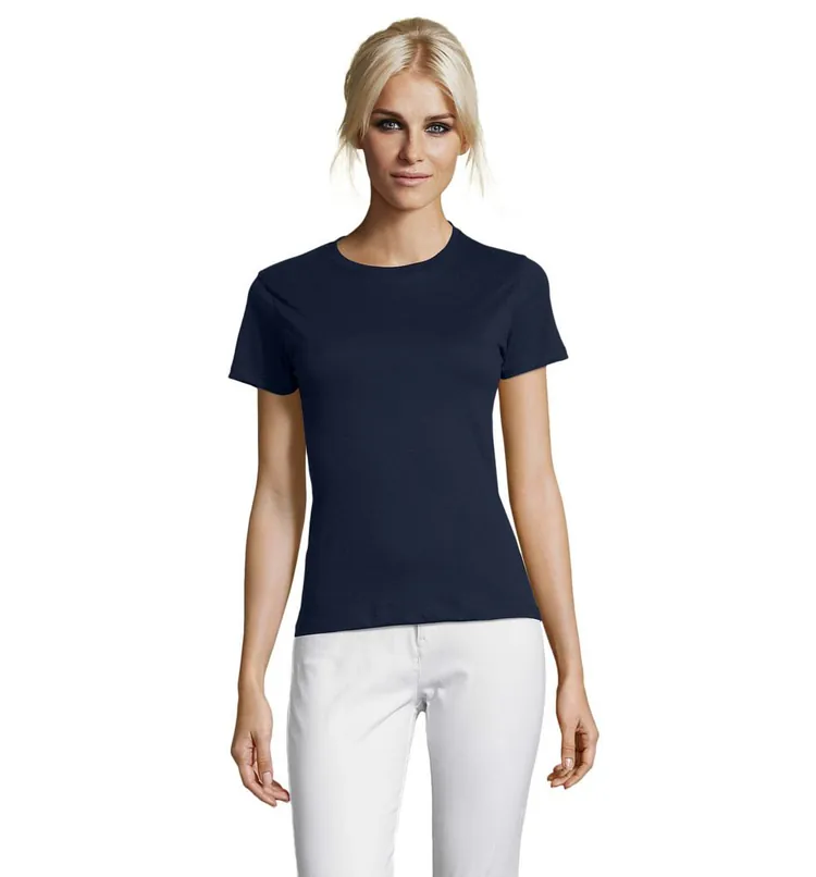 Футболка женская Regent Women, темно-синяя (navy) арт.01825318