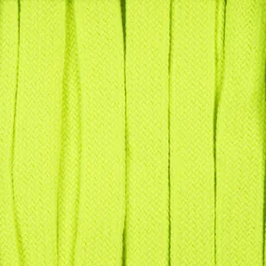 Плоский шнур Cord XL, желтый неон, 190 см арт.19730.89.190cm