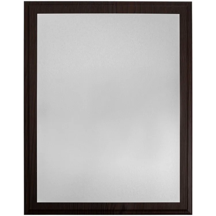Плакетка Plaque XL, венге с серебристой пластиной арт.20456.10