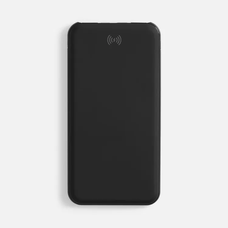 Аккумулятор с беспроводной зарядкой All Day Wireless, 10000 мАч, черный арт.27678.30