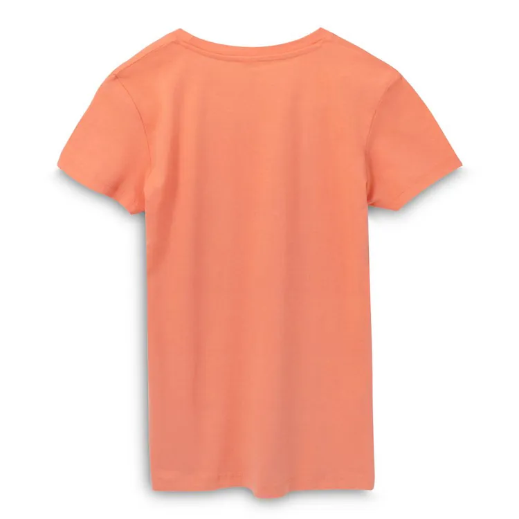 Футболка женская Regent Women, оранжевая (абрикосовая) арт.01825401