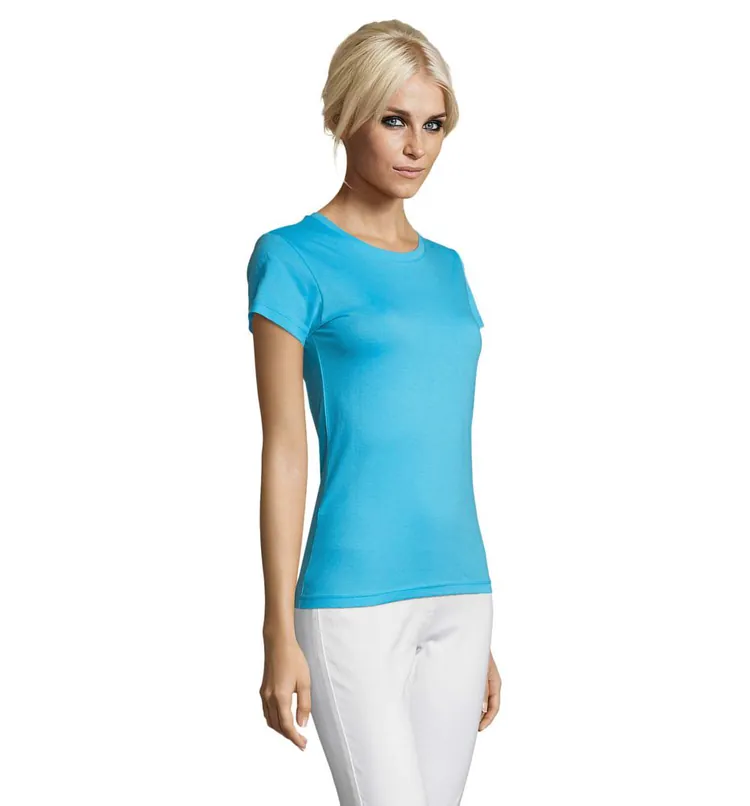 Футболка женская Regent Women, бирюзовая арт.01825225