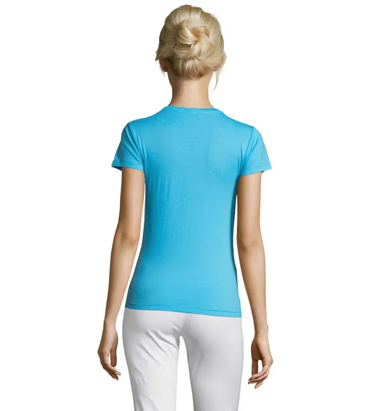 Футболка женская Regent Women, бирюзовая арт.01825225