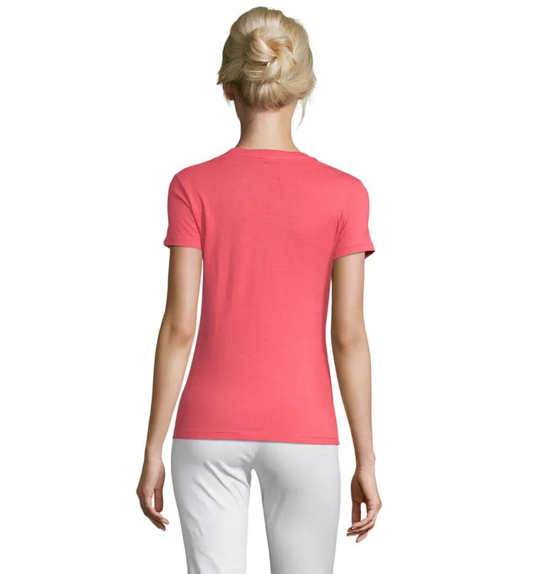 Футболка женская Regent Women, розовая (коралловая) арт.01825158