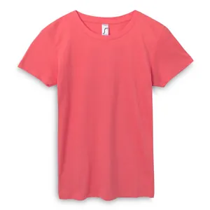 Футболка женская Regent Women, розовая (коралловая) арт.01825158