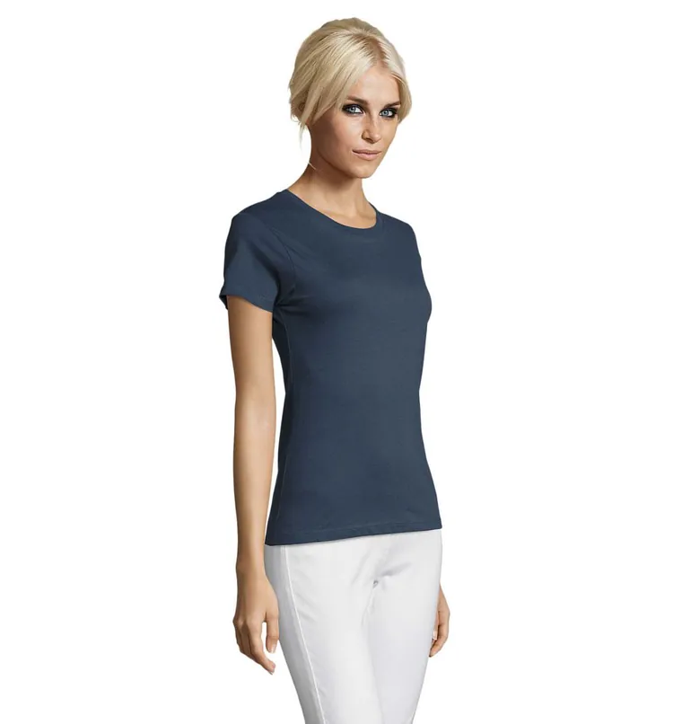 Футболка женская Regent Women, синяя (джинс) арт.01825244