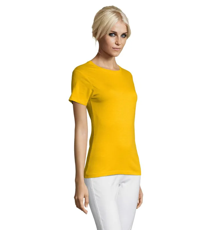 Футболка женская Regent Women, желтая арт.01825301