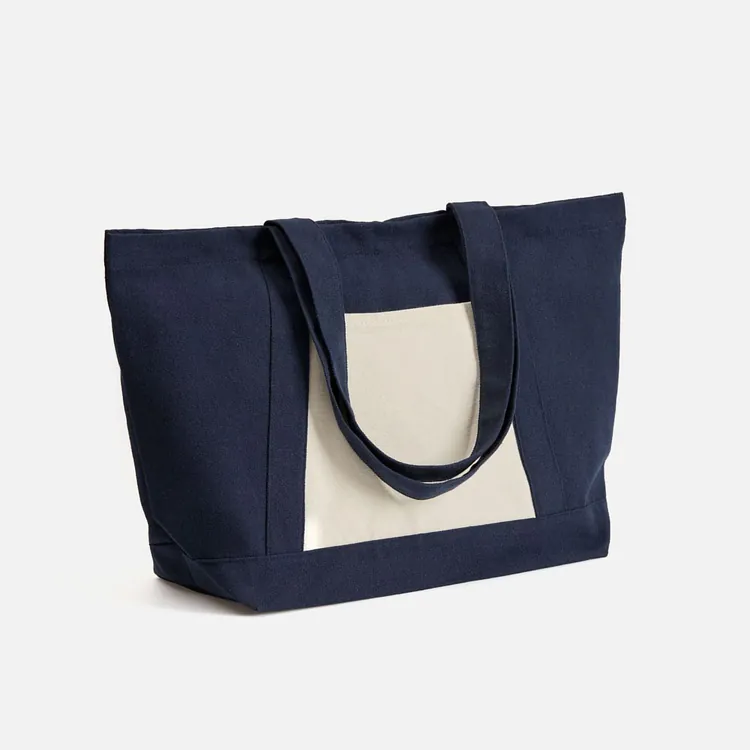 Шопер Shophop, синий с неокрашенным арт.17296.40