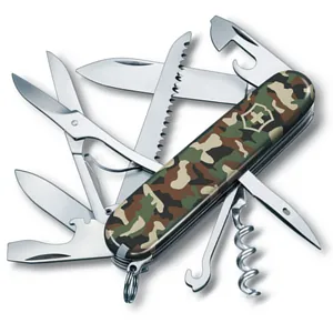 Нож перочинный Huntsman 91, зеленый камуфляж арт.11372.97
