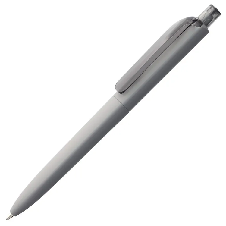 Ручка шариковая Prodir DS8 PRR-T Soft Touch, серая арт.6075.10