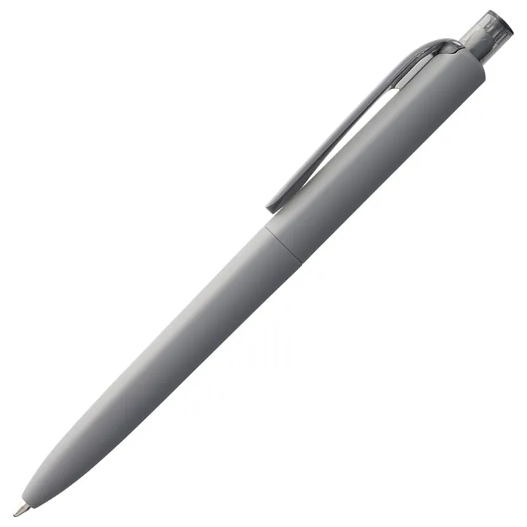 Ручка шариковая Prodir DS8 PRR-T Soft Touch, серая арт.6075.10
