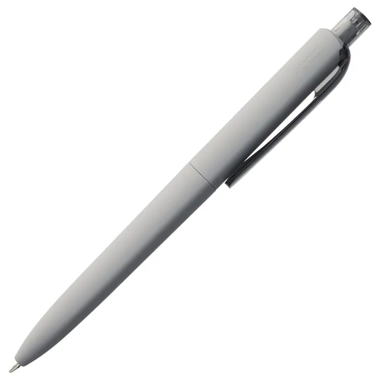 Ручка шариковая Prodir DS8 PRR-T Soft Touch, серая арт.6075.10