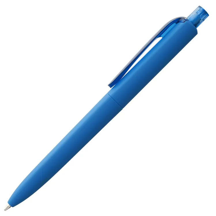 Ручка шариковая Prodir DS8 PRR-T Soft Touch, голубая арт.6075.44