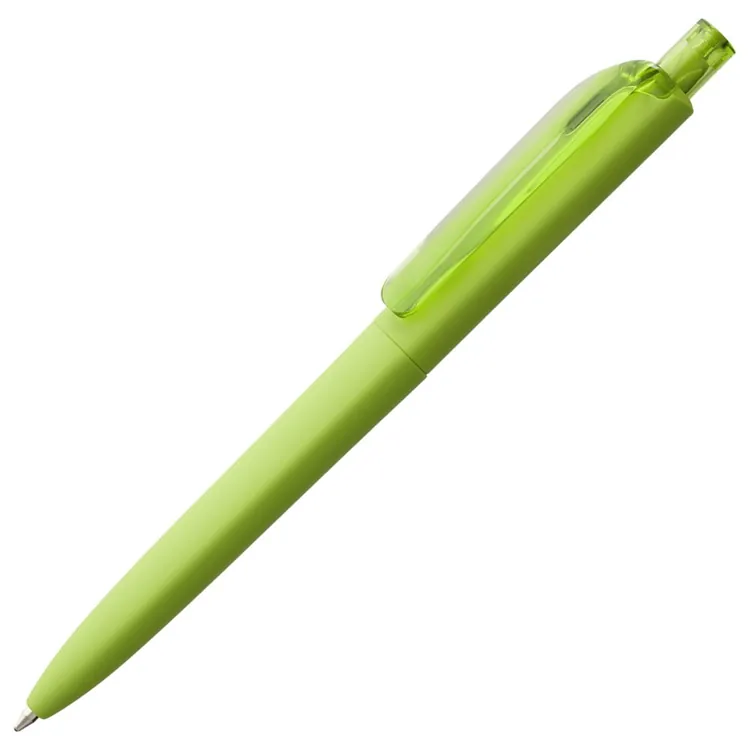 Ручка шариковая Prodir DS8 PRR-T Soft Touch, зеленая арт.6075.90