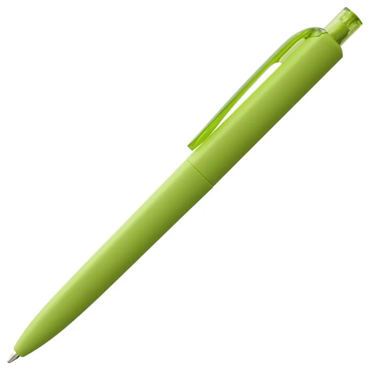 Ручка шариковая Prodir DS8 PRR-T Soft Touch, зеленая арт.6075.90