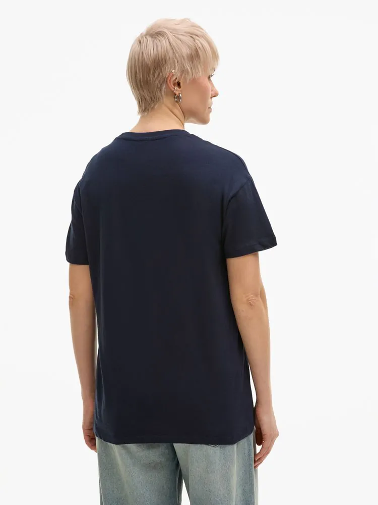 Футболка унисекс Regent 150, темно-синяя (navy) арт.1376.40