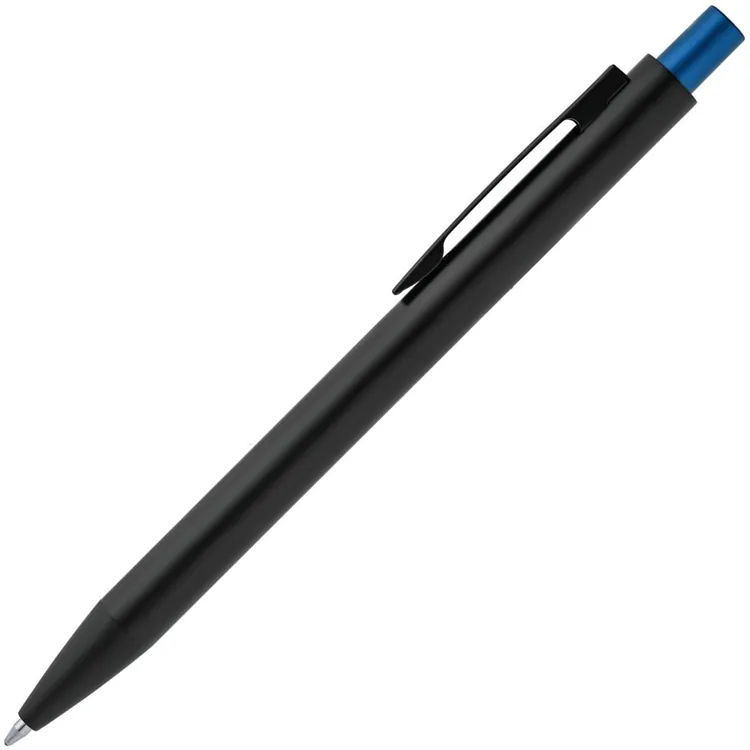 Ручка шариковая Chromatic, черная со светло-синим арт.15111.41