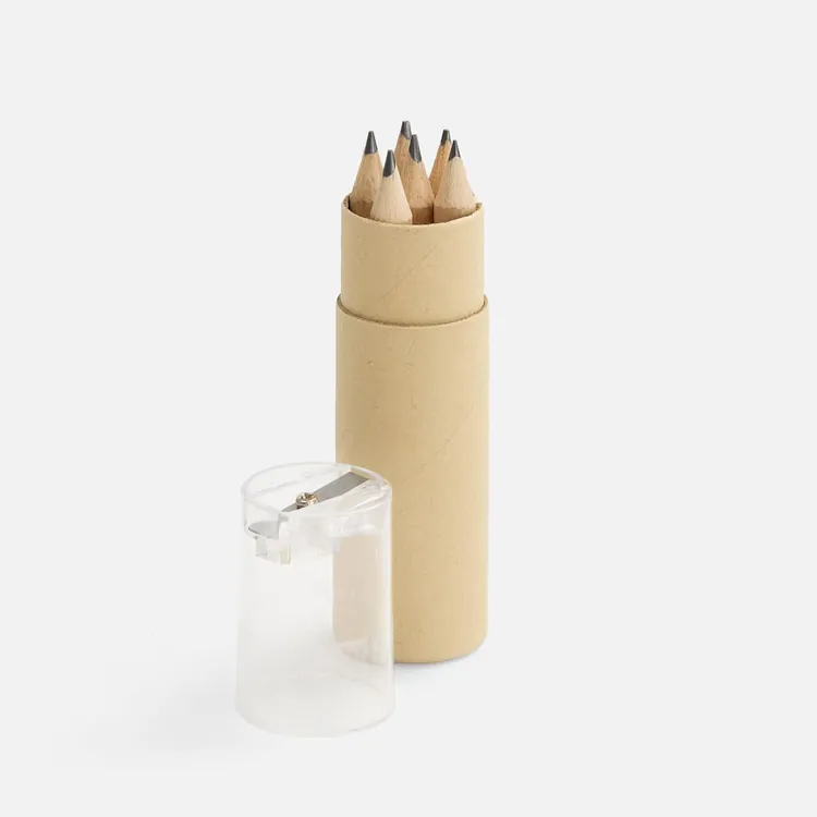 Набор карандашей Pencilvania Office с точилкой, прозрачный арт.3354.00