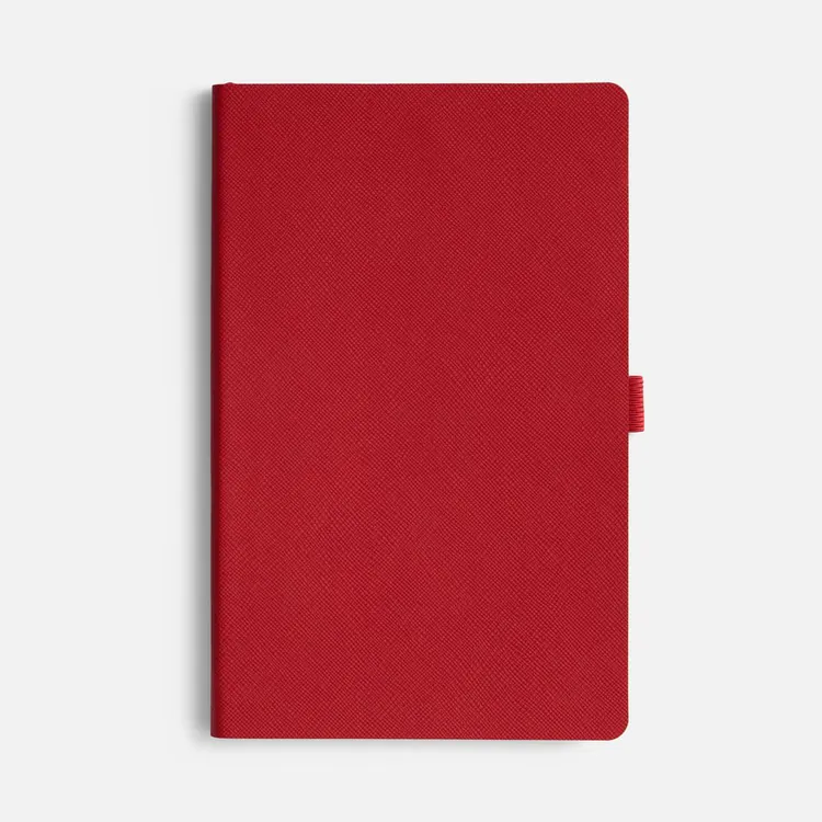 Ежедневник Lungo, недатированный, красный арт.24044.50