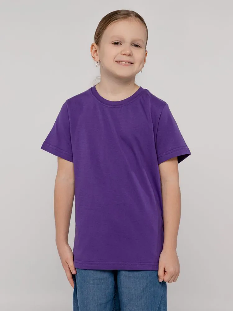 Футболка детская T-Bolka Kids, фиолетовая арт.2504.77