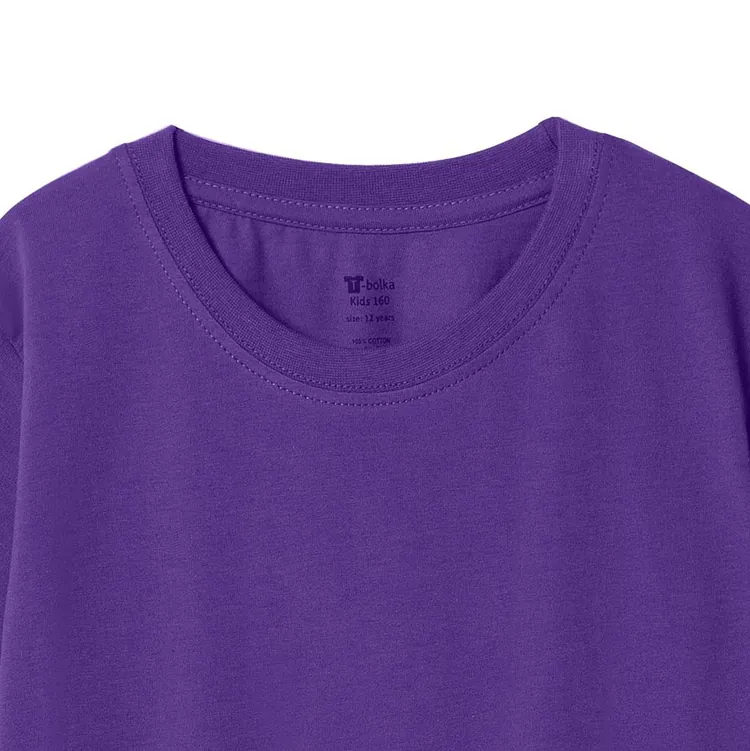 Футболка детская T-Bolka Kids, фиолетовая арт.2504.77