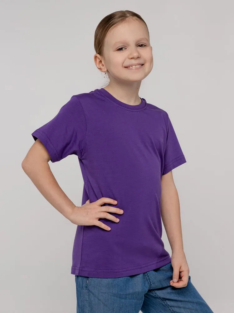 Футболка детская T-Bolka Kids, фиолетовая арт.2504.77