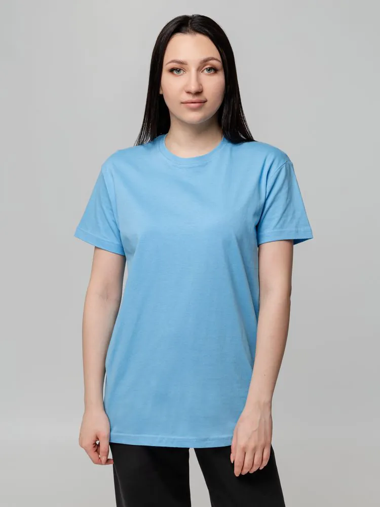 Футболка унисекс T-bolka 140, голубая арт.5190.14