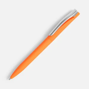 Ручка шариковая Pin Soft Touch, оранжевая арт.3322.20